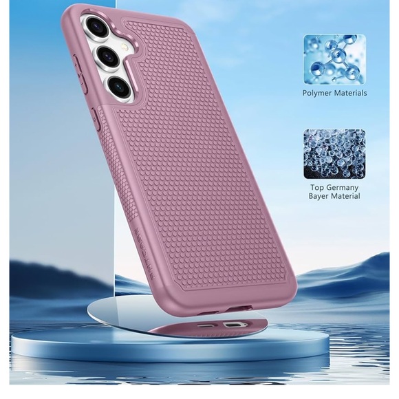 Samsung Galaxy S24 Case: Dual Layer Heavy Duty Cell Phone Protective Cover - Picture 3 of 4